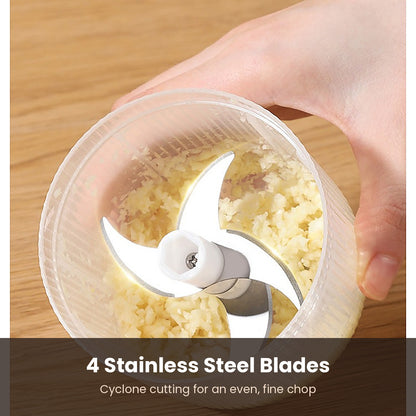 2-in-1 Electric Mini Chopper & Egg Whisk