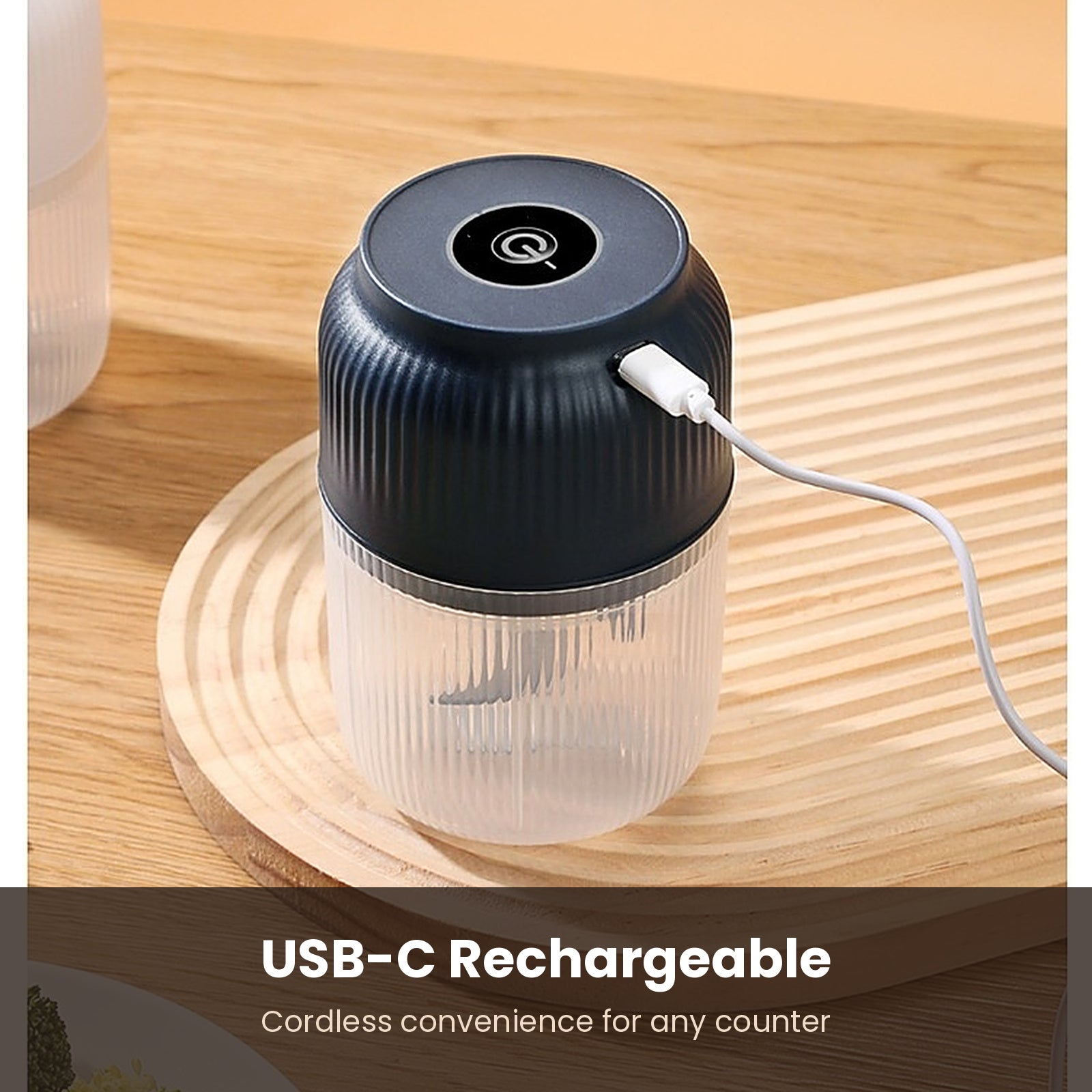 Chopper charging with a USB-C cable
