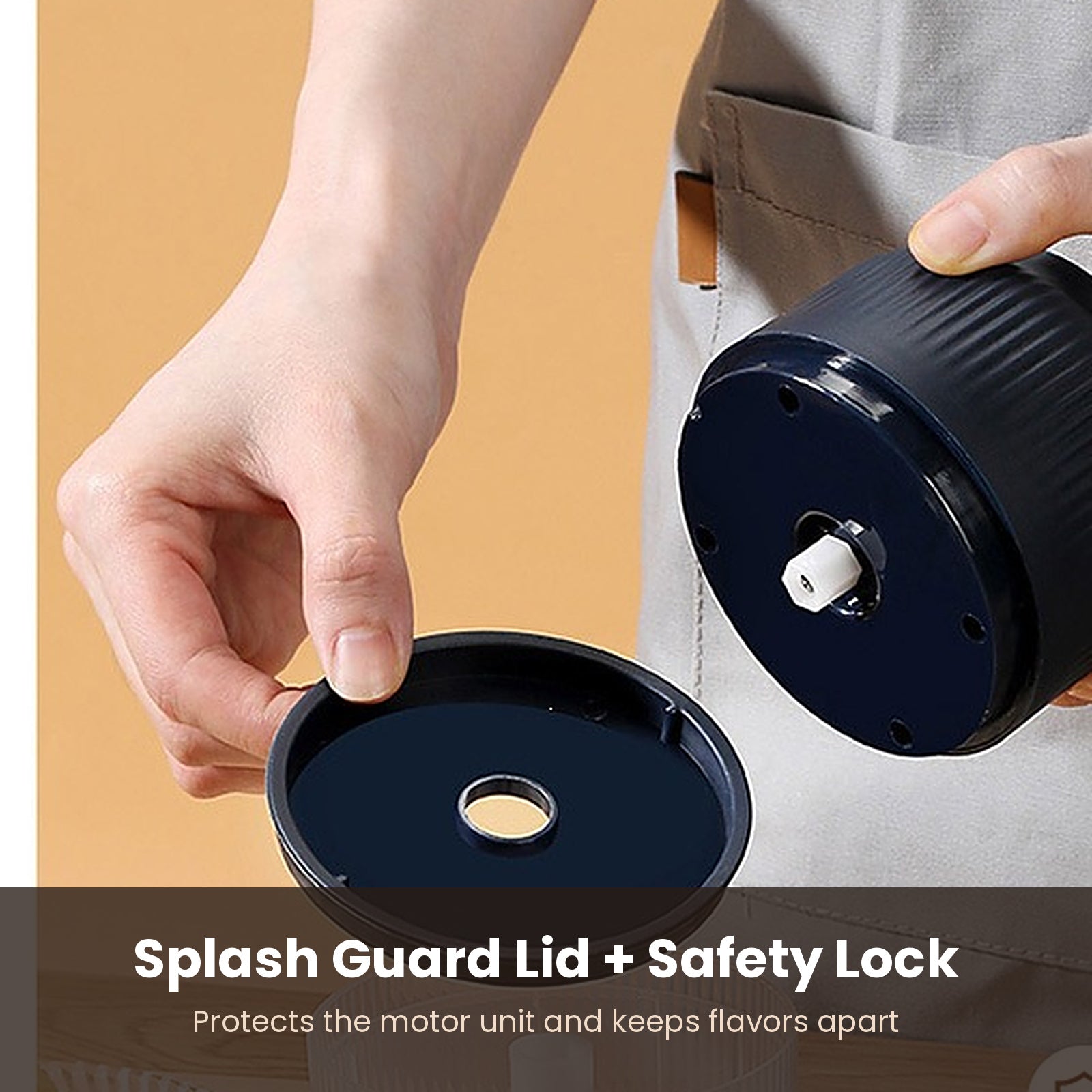 Splash guard lid