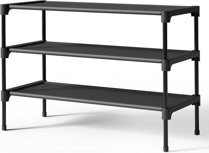 3-Tier Freestanding Shoe Rack