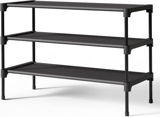 3-Tier Freestanding Shoe Rack