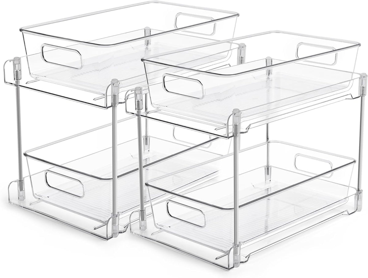 Pull-Out Under-Sink Bathroom Organizer