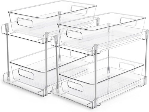 Pull-Out Under-Sink Bathroom Organizer