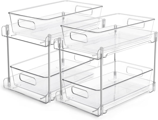 Pull-Out Under-Sink Bathroom Organizer