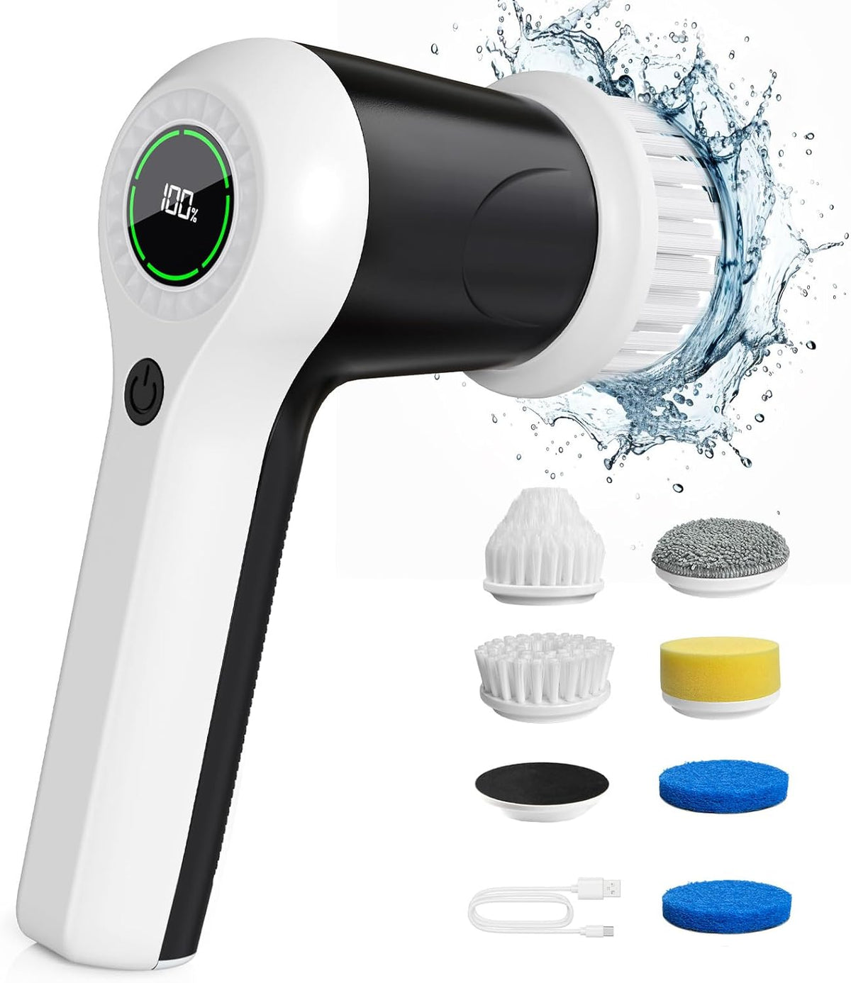 Cordless Electric Spin Scrubber