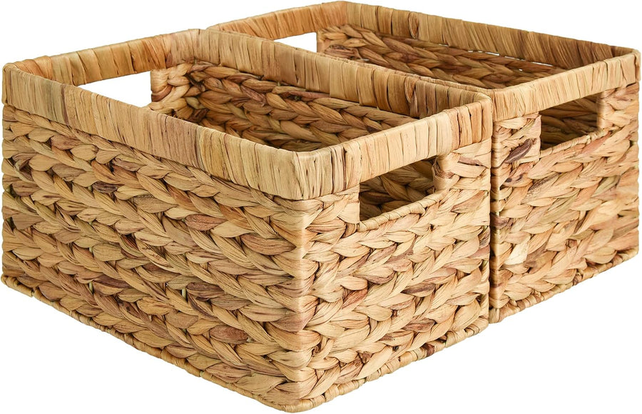 Woven Storage Baskets for Shelves