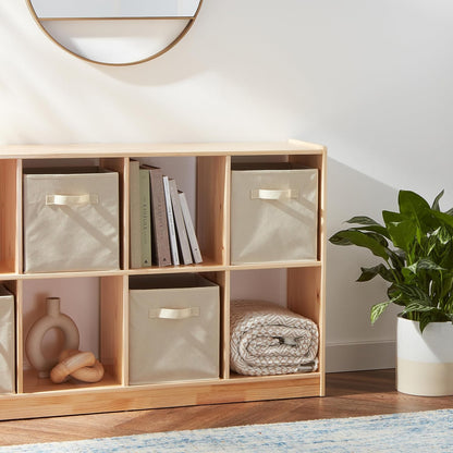 Collapsible Fabric Storage Cubes with Handles