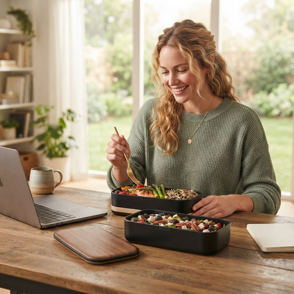 Premium Dual-Layer Insulated Bento Lunch Box