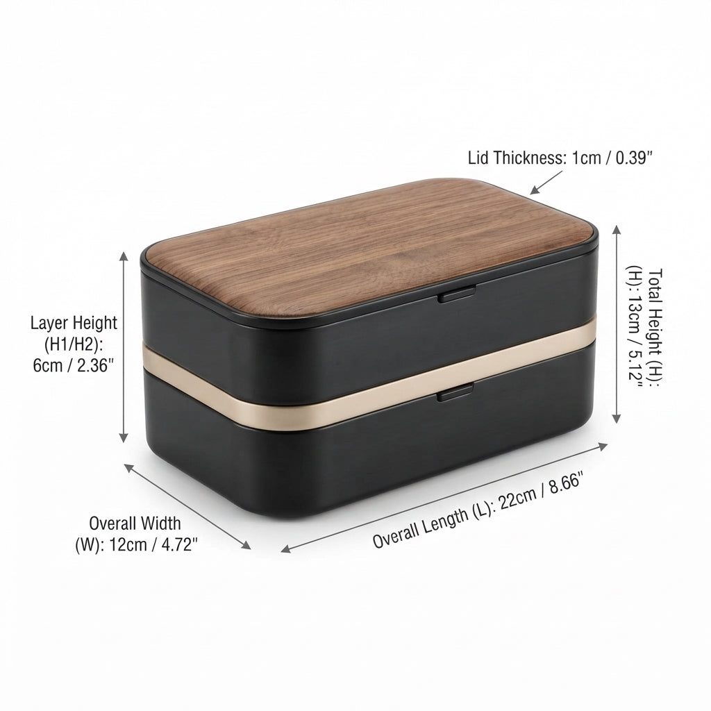 Premium Dual-Layer Insulated Bento Lunch Box