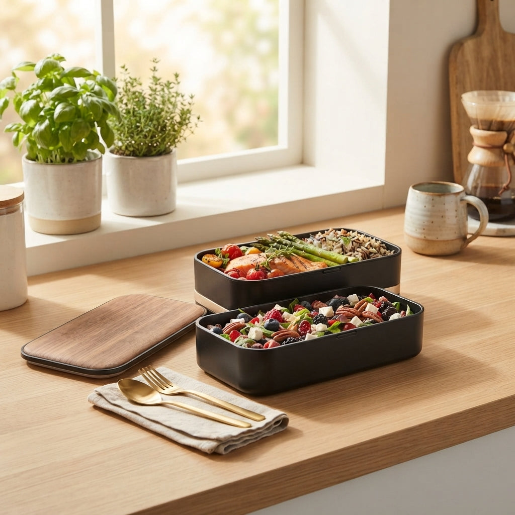 Premium Dual-Layer Insulated Bento Lunch Box
